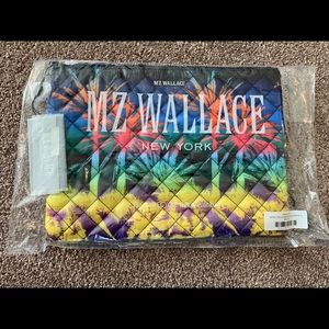 NWT MZ Wallace Tropical Palm Tree Pouch
